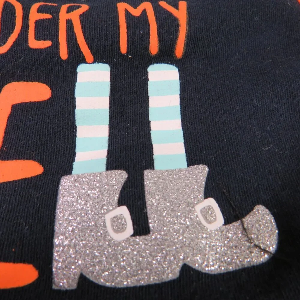Baby Bib Daddy's under my spell Owl  (can be part Baby Halloween costume)